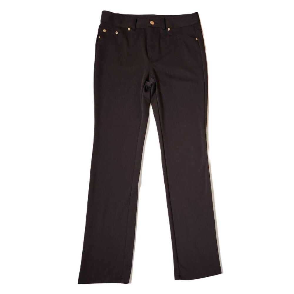 Grace Elements Women’s Pants Size 6 – Dark Brown Stretch Blend